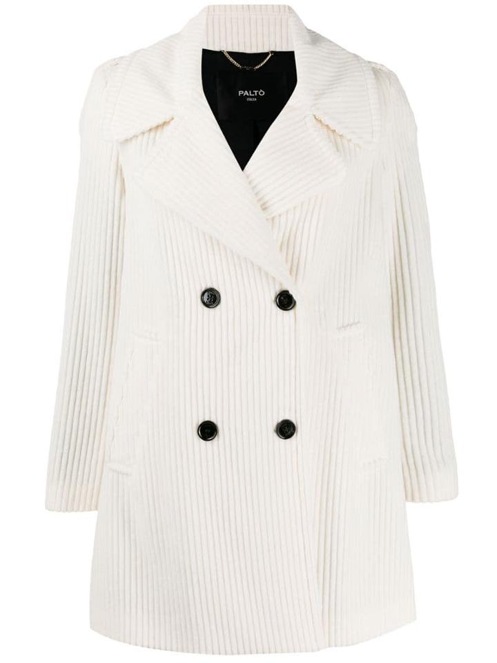 Paltò Double Buttoned Coat - White