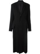 Yohji Yamamoto Vintage Classic Single-breasted Coat - Black