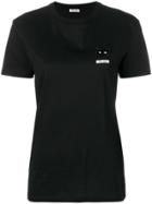 Miu Miu Cat Embellished T-shirt - Black