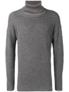 Giorgio Armani Turtleneck Sweater - Grey