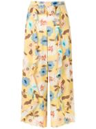 Clube Bossa Bealeva Printed Trousers - Yellow