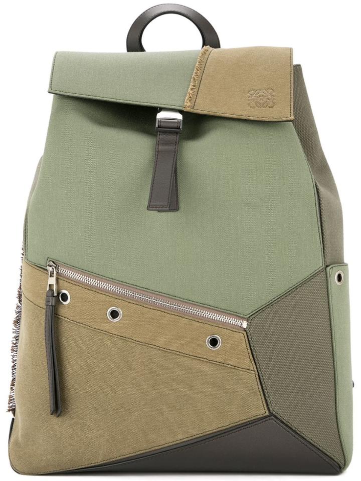 Loewe Puzzle Backpack - Green