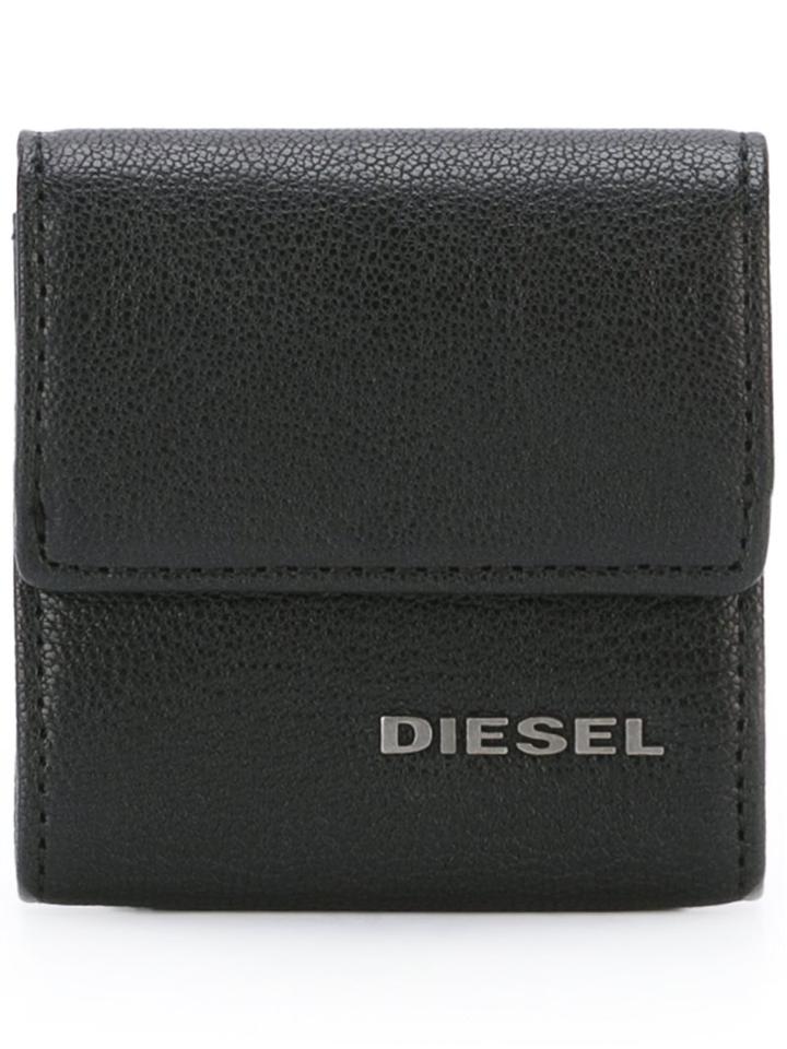 Diesel Logo Plaque Coin Purse