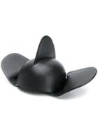 Loewe Leather Wings Hat - Black