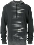 Tom Rebl Graphic Print Hoodie - Grey
