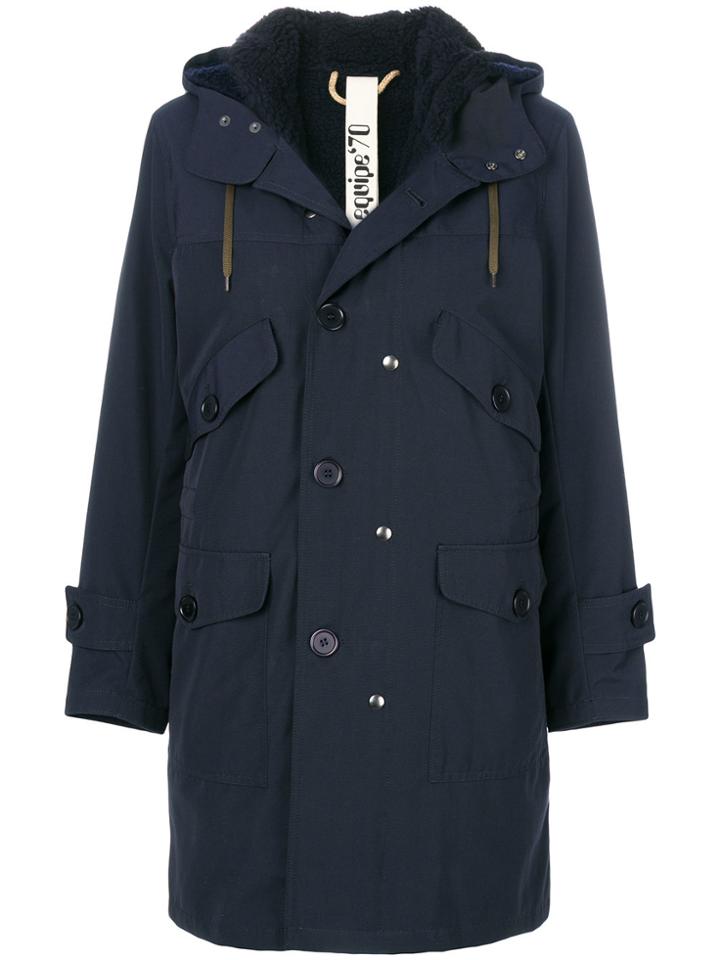 Equipe '70 Hooded Parka - Blue