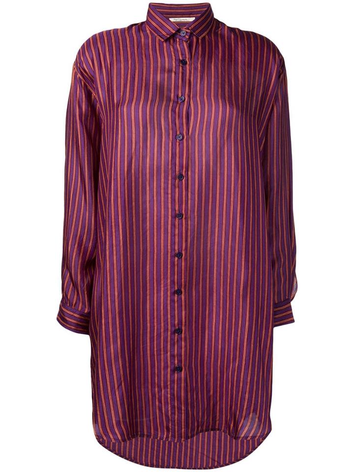 Mes Demoiselles Striped Shirt - Purple