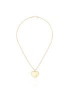 Yvonne Léon 18kt Yellow Gold And Diamond Heart Charm Necklace - 107 -