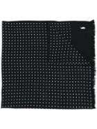 Polo Ralph Lauren Polka Dot Logo Embroidered Scarf