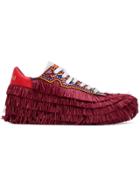 Philippe Model Tropez Limited Stella Jean Sneakers - Red