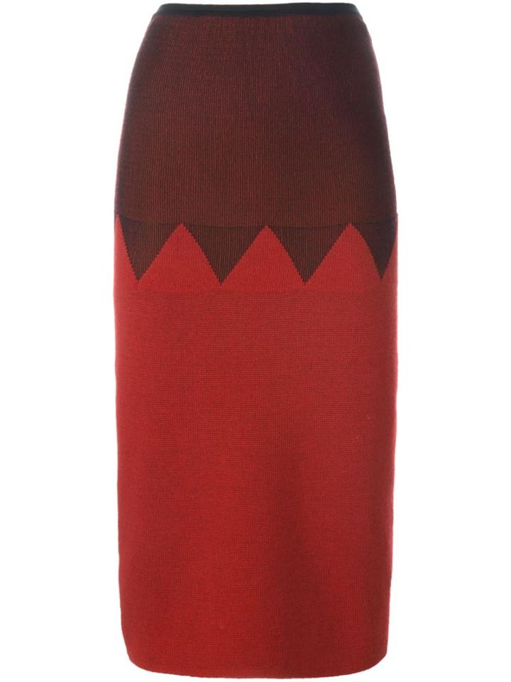 Jean Paul Gaultier Vintage Zig Zag Panelled Skirt