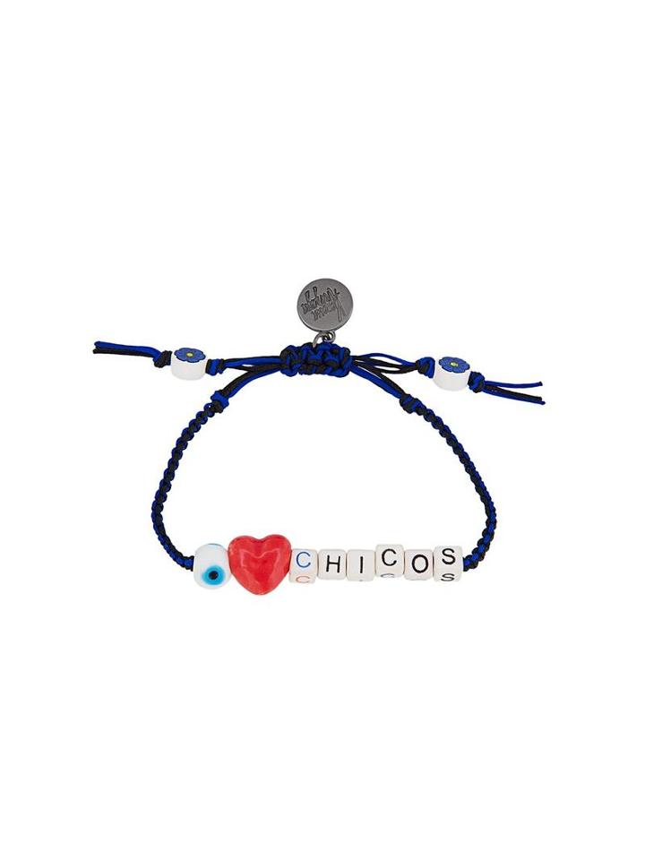 Venessa Arizaga 'i Love Chicos' Bracelet, Women's, Black