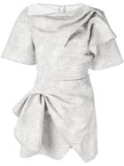 Acler Bronte Wrap-effect Mini Dress - White