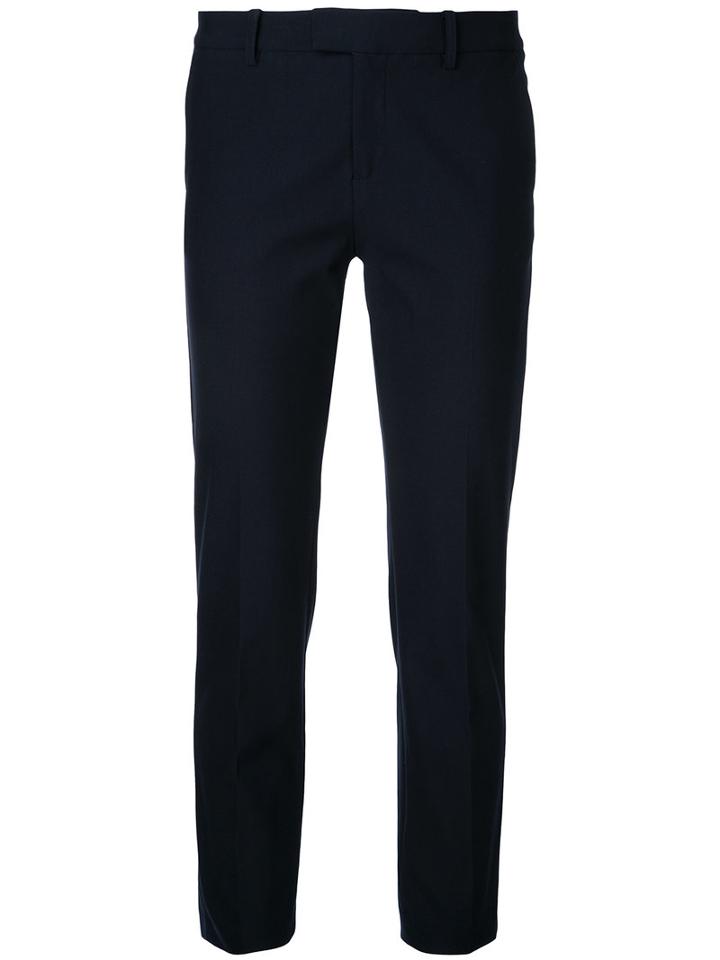 Estnation - Cropped Skinny Trousers - Women - Rayon - 38, Black, Rayon
