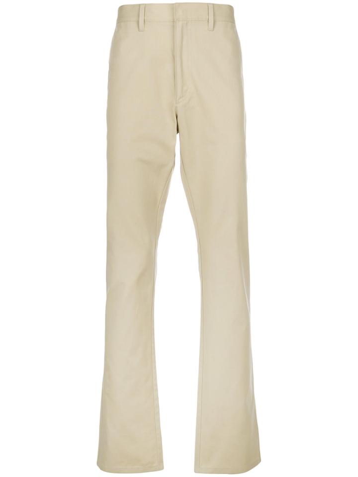 Prada Straight Leg Trousers - Nude & Neutrals