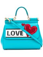 Dolce & Gabbana Love Sicily Tote Bag - Blue
