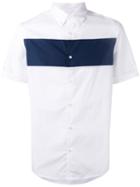 Michael Kors - Horizontal Bar Shirt - Men - Cotton - L, White, Cotton