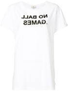 Anya Hindmarch No Ball Games T-shirt - White