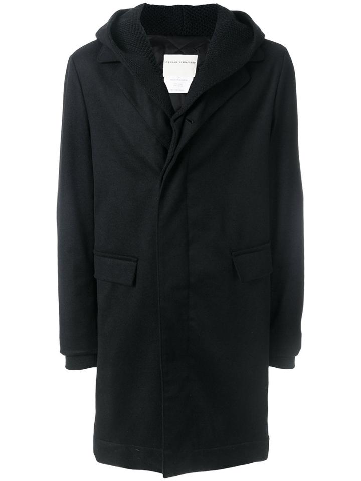 Stephan Schneider Layered Look Coat - Black