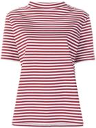 Mih Jeans Penny Striped T-shirt - Red