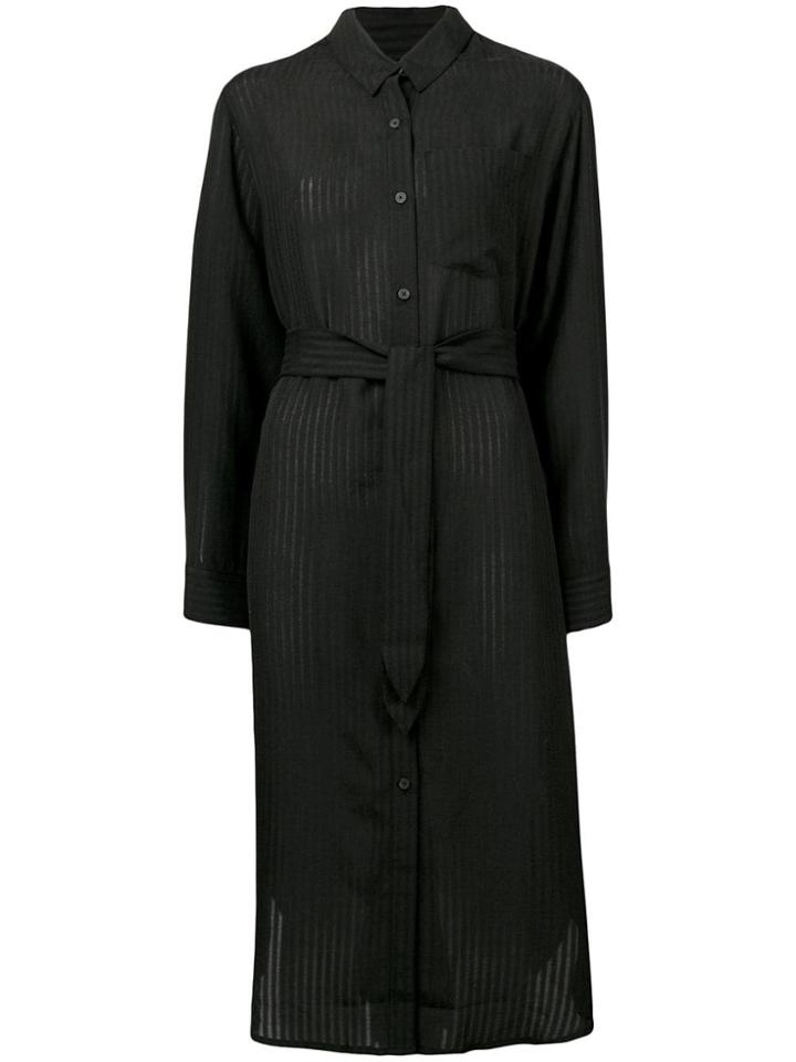 Mara Hoffman Long Overshirt - Black