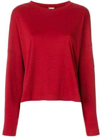 Krizia Pre-owned Loose Fit Jumper - Red
