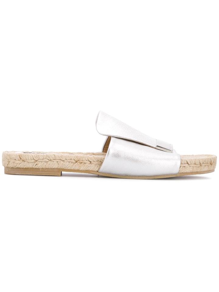 Sergio Rossi Sr1 Espadrillas - Silver