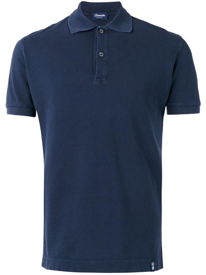 Drumohr Polo Shirt - Blue