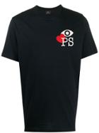 Ps Paul Smith Printed Logo T-shirt - Blue