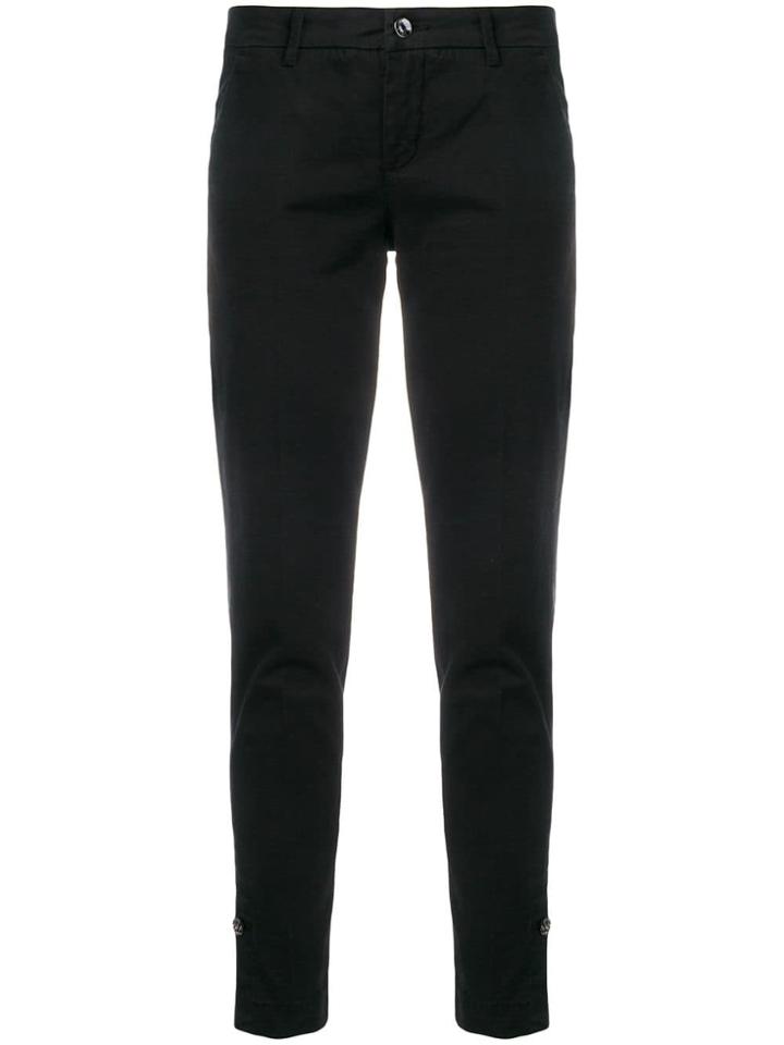 Liu Jo Tapered Leg Trousers - Black