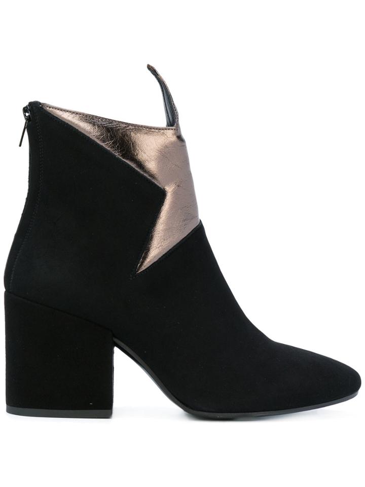 Marc Ellis Contrast Star Boots - Black