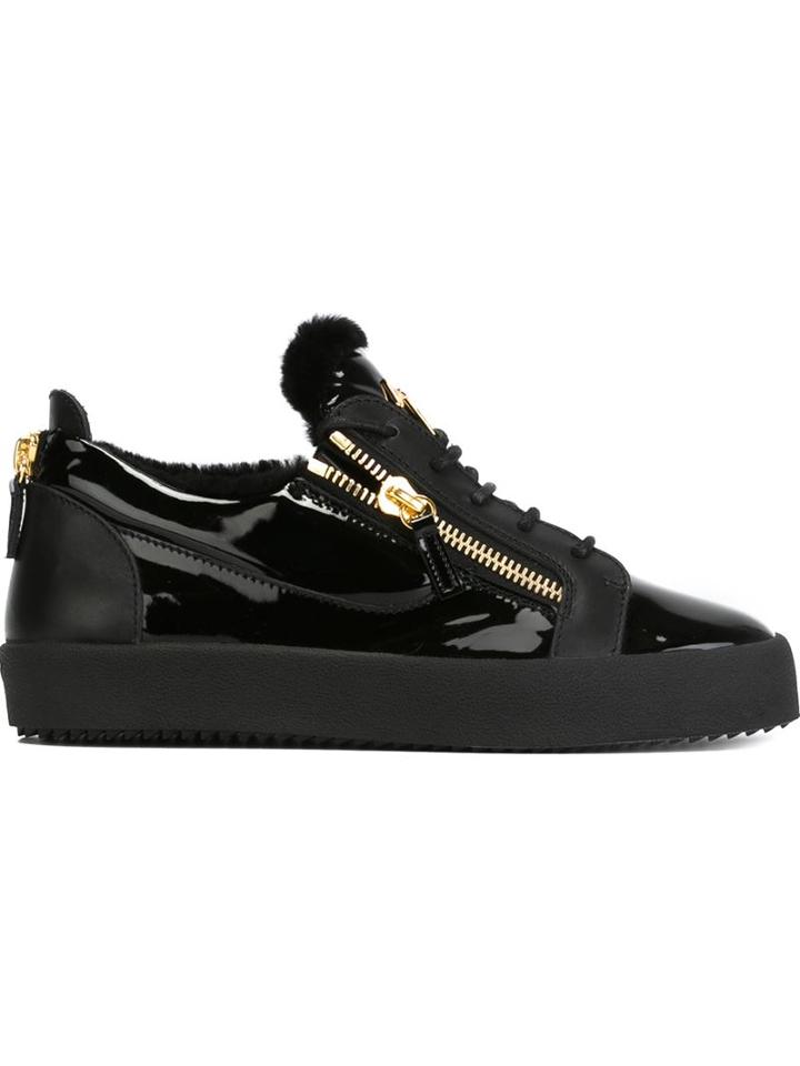 Giuseppe Zanotti Design Zipped Low-top Sneakers