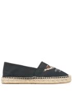 Isabel Marant Patchwork Espadrilles - Black