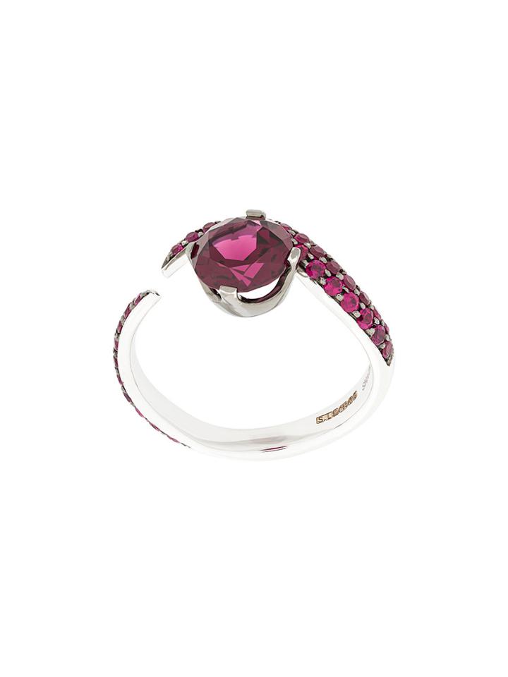 Shaun Leane Aurora Rhodalite And Rubies Ring - Red