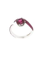 Shaun Leane Aurora Rhodalite And Rubies Ring - Red