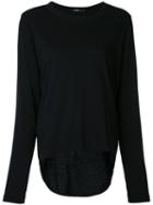 Bassike - Classic Knitted Top - Women - Cotton - Xl, Black, Cotton