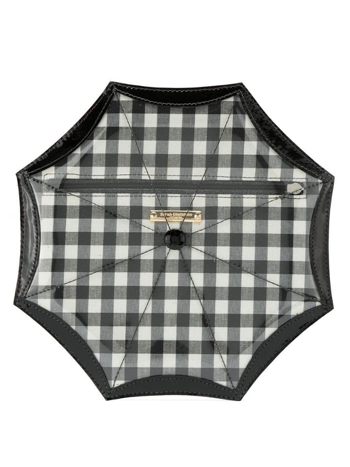 Sarah Chofakian Clutch 'umbrella' - Black