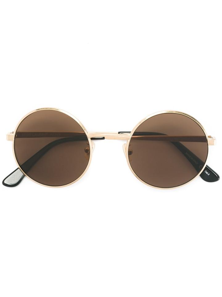 Saint Laurent Eyewear 'sl 136 Zero' Sunglasses - Metallic