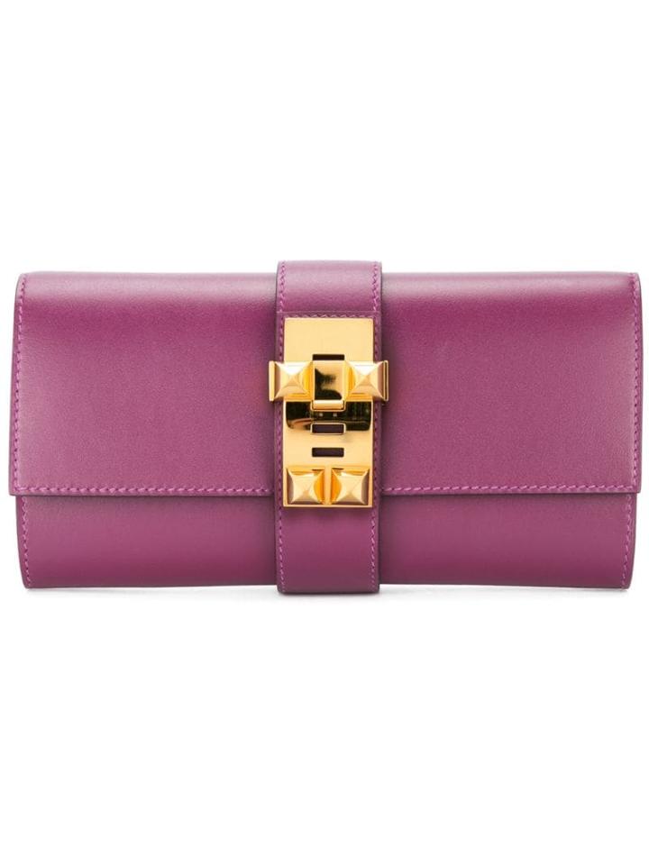 Hermès Pre-owned Medor Clutch - Purple