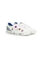 Premiata Kids Steve Sneakers - White