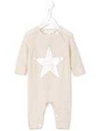 Burberry Kids - Star Knitted Romper - Kids - Cashmere - 6 Mth, Nude/neutrals
