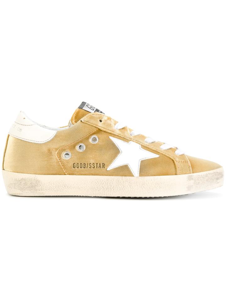 Golden Goose Deluxe Brand Super Star Sneakers - Yellow & Orange
