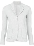 Majestic Filatures Fitted Jersey Blazer - Grey