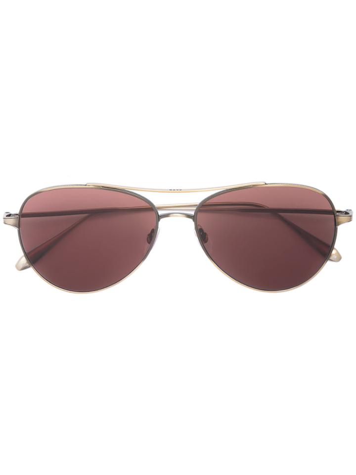 Garrett Leight Culver Sunglasses - Brown