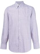 Brunello Cucinelli Checked Shirt, Men's, Size: Xl, Red, Cotton
