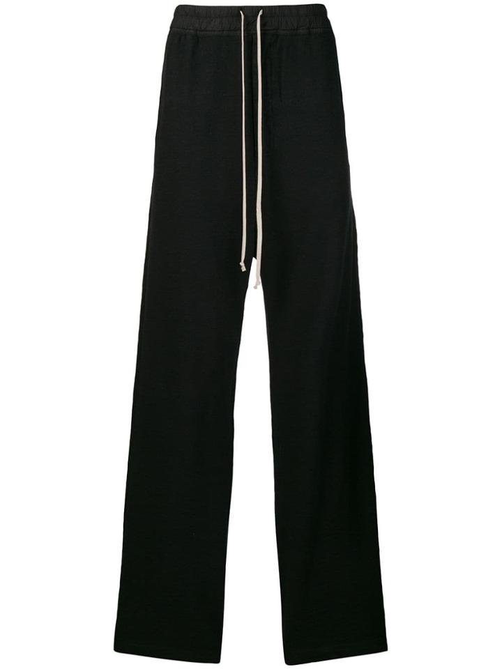 Rick Owens Drkshdw Wide Leg Trousers - Black