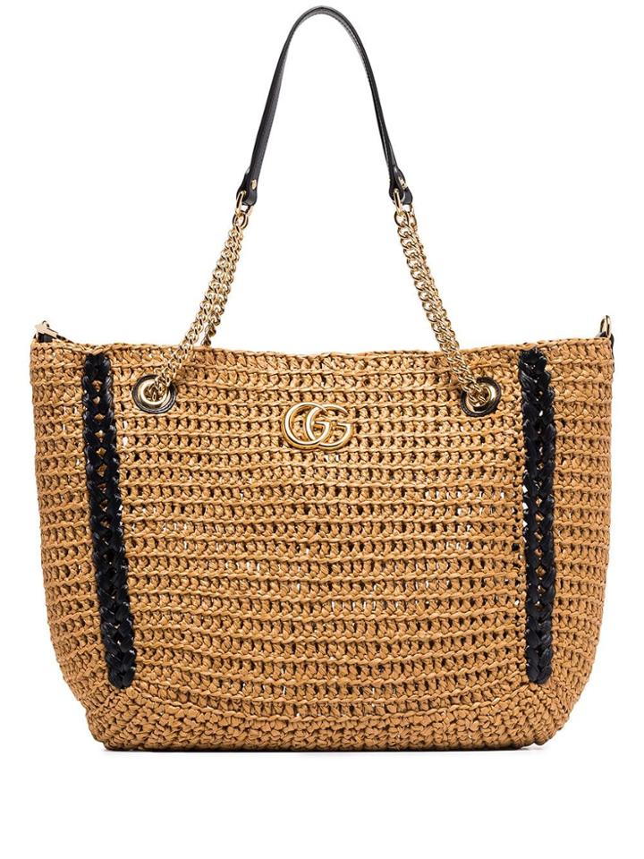 Gucci Marmont 2.0 Tote Bag - Brown