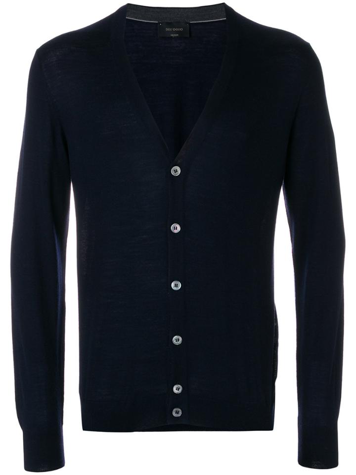 Dell'oglio V-neck Cardigan - Blue