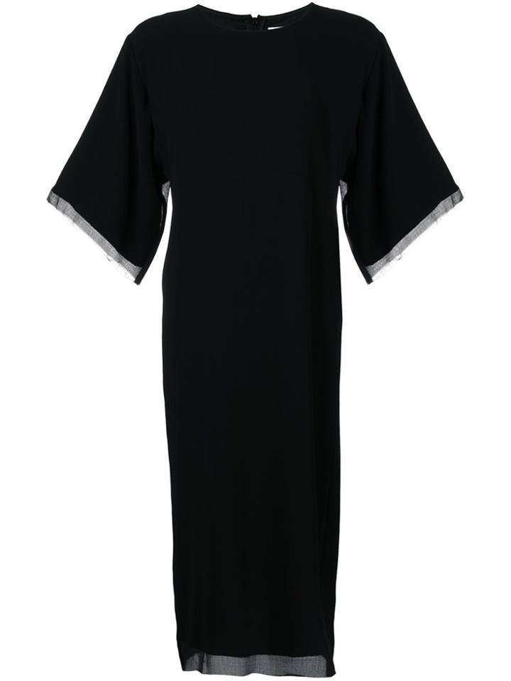 Strateas Carlucci Double Macro Dress - Black