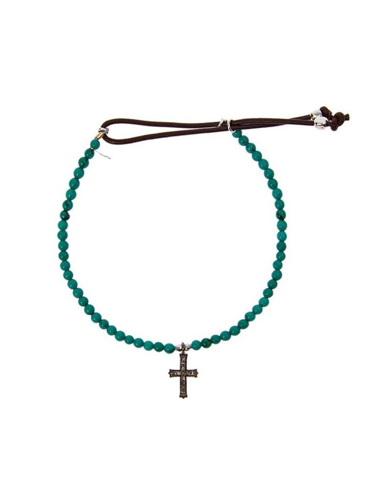 Catherine Michiels Crucifix Bracelet